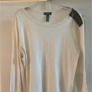 Lauren by Ralph Lauren beige shirt, XL